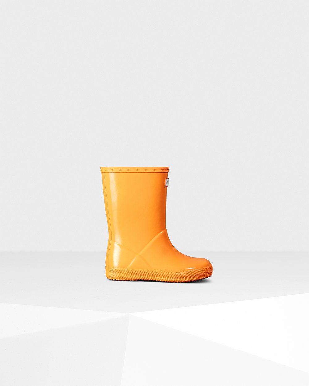 Botas de Lluvia Hunter Niños - Original First Classic Gloss - Naranjas - NPTHXRY-97